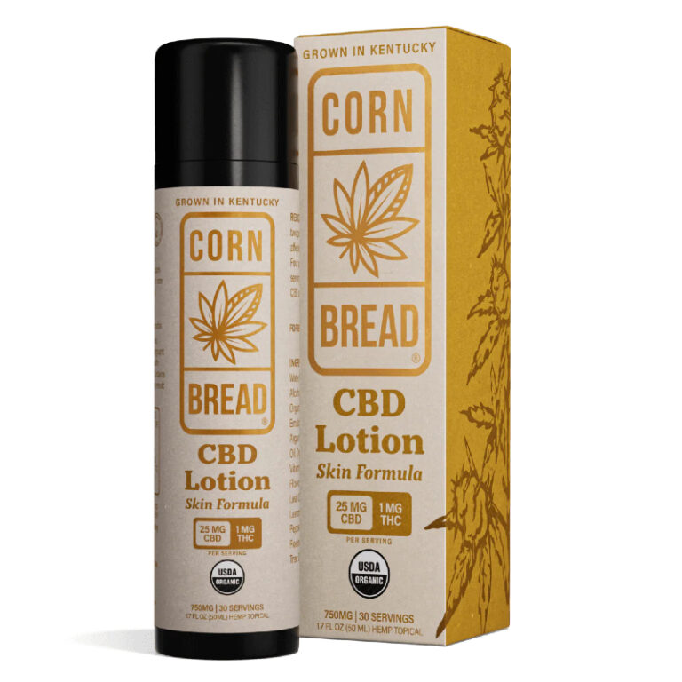Cornbread Hemp's CBD Lotion Skin Formula