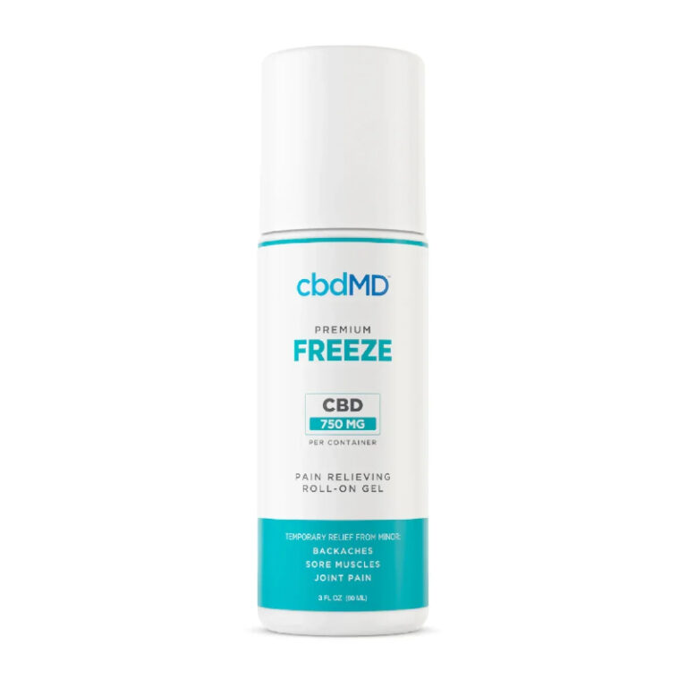 cbdMD's broad-spectrum CBD Freeze Roller topical